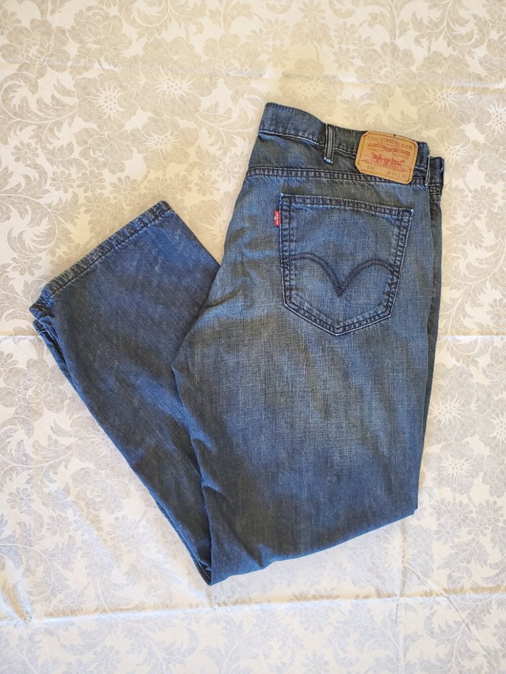Levi's Red Label 559 Men's Excellent Condition Dark Wash 40 x 29